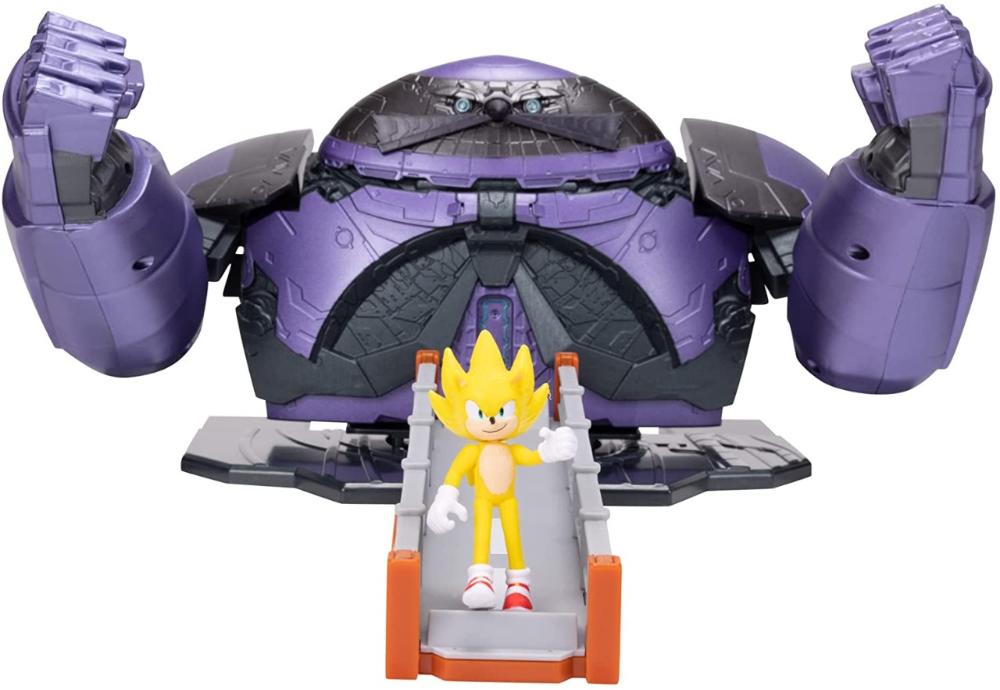 Boneco Sonic 2 The Hedgenog Batalha Robô Do Eggman Gigante - Ri Happy